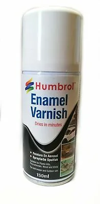 Humbrol Enamel No; 49 AD6998 Matt Varnish Spray Can 150ml • £11.99