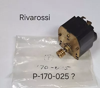 Rivarossi HO Train Electric Locomotive Motor P-170-025? Tested Good • $27.95