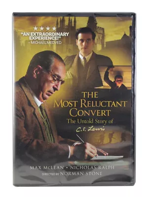 The Most Reluctant Convert: The Untold Story Of C.S. Lewis NEW DVD Documentary • $14.75