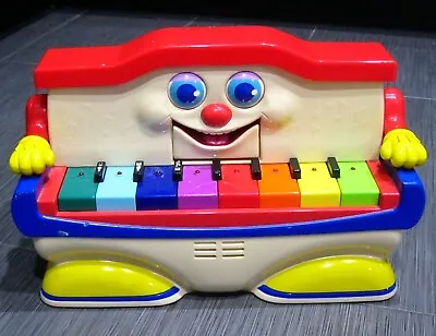 Toymax Creepy PETE The PIANO Talking Mouth Eyes Moving Electronic Keyboard 2001 • $19.99