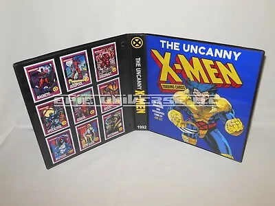 Custom Made 1992 Comic Images Jim Lee's Uncanny X-Men Series 1 Binder • $25.46