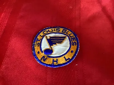 $15 • Buy Vintage ST. LOUIS BLUES NHL HOCKEY ROUND CLASSIC THROWBACK LOGO TEAM PATCH