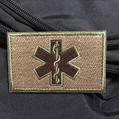 MEDIC NURSE Paramedic Embroidered Tactical Army Hook Loop Patch Fastener Badge • $5.22