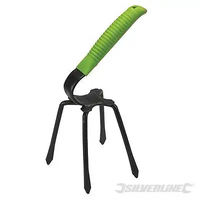 Hand Cultivator 160mm Gardening Hand Tools Silverline • £7.42