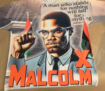 Malcolm X Liberation Shirt Black Panther Party Juneteenth Black History Month • $34.99