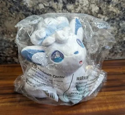 Genuine Pokemon Center US Alolan Vulpix Pokemon Poke Plush NWT • $39.95