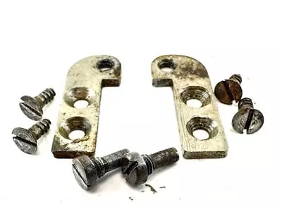 Bedplate Bed Plate Hinges W/Screws Edison Fireside Phonograph Original Parts • $36