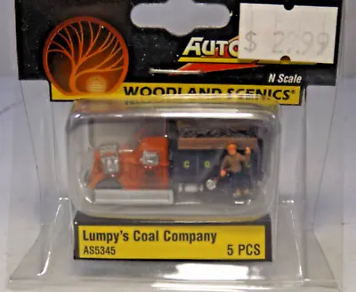 N Scale Woodland Scenics  Lumpy's Coal Company  Truck In Orig Pkg (lot 6515) • $19.99