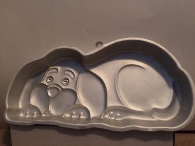 $18 • Buy Vintage Wilton 1986 Puppy Dog Cake Pan Metal Baking Mold 2105-2430 Dessert Korea