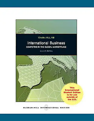 £3.11 • Buy Hill, Charles W. L. : International Business Incredible Value And Free Shipping!