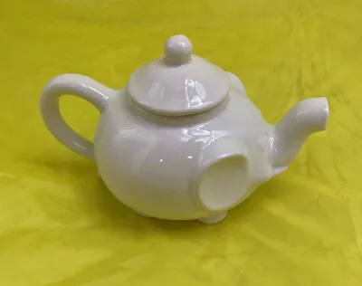 Vintage White Ceramic Elephant Tea Pot Classic Kitchen Household • $10