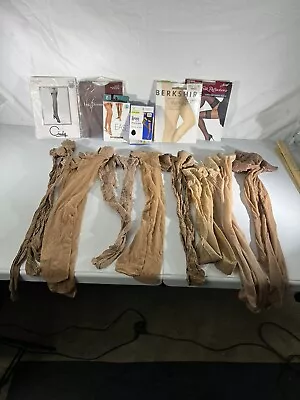 Vintage Huge Thigh High Stocking Lot  .. Estate • $40