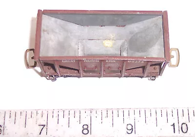 1950's GREAT NORTHERN Metal Ore Mining Hopper Car: Sprung Trucks & Loop Couplers • $20.95