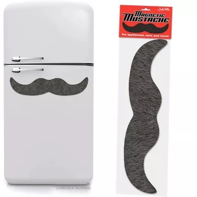 Jumbo 26 Inch Mustache Magnet By Archie McPhee Car Refrigerator Garage & More • $14.99