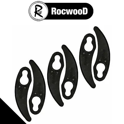 Pack Of 6 Plastic Cutting Blades Fits Challenge 1100W Hover Lawnmower PDG4140 • £3.60