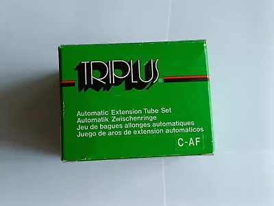 Triplus Extension Tube Set C-AF Canon EF  Mint Condition • £15