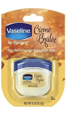 Vaseline Creme Brulee For Deliciously Kissable Lips 0.25Oz • $8.54