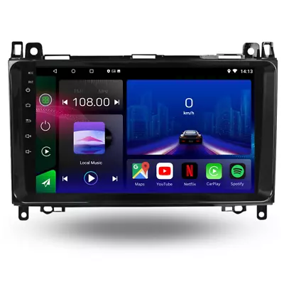 Mercedes Sprinter Vito Android 12 Car Stereo CarPlay Head Unit GPS Bluetooth FM • £249