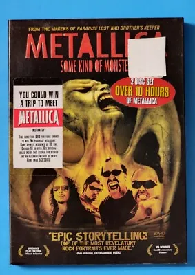 METALLICA - SOME KIND OF MONSTER - 2 DVD SET - NEW FACTORY SEALED W HYPE STICKER • $72.53