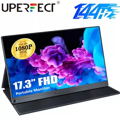 $229.49 • Buy UPERFECT 144Hz Computer Monitor Gaming Monitor 17.3  USB C/HDMI/Mini DP Screen