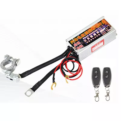 Car Battery Disconnect Cut Off Isolator Master Switch System 2 Remote Control • $29.60