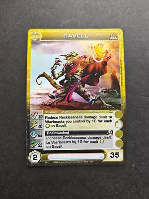 Savell (Max Power/Wisdom) Super Rare Foil Beyond The Doors 53/222 Chaotic TCG • $30