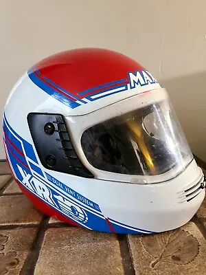 Vintage Maxon XR10 Full Face Helmet -Dual Vent System -Medium  • $59.99