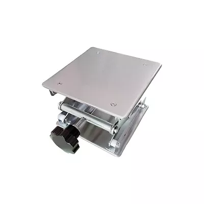 8  X8 Stainless Steel Lab Jack Scissor Stand PlatformLab Lift Stand Table ... • $33.59