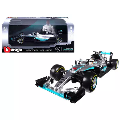 Bburago 1:18 Formula F1 Mercedes AMG 44# Lewis Hamilton Model Racing Car 18001LH • $80.99