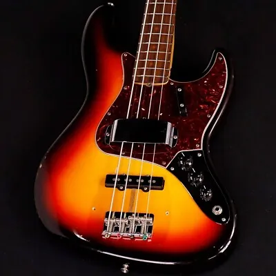 Fender New American Vintage 64 Jazz Bass 3-Color Sunburst Electric Bass Guitar • $2377