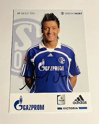 Mesut Ozil 2006-07 Original Hand Signed Schalke 04 Autograph Rookie Card - Rare • $60