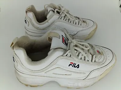 Fila Women's Disruptor II Sneaker Shoes 5FM00002 Size 7.5 M US • $20