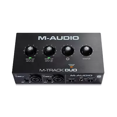 M-Audio M-Track Duo - USB Audio Interface For Recording Streamin • $83.43