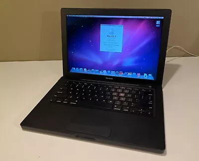 Apple Black MacBook 13'' A1181 2008 Core 2 Duo 2.4GHz /4GB/120GB HDD/Beautiful! • $199.99