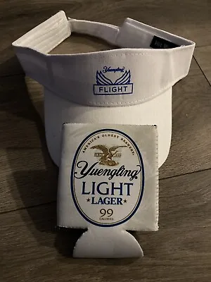 YUENGLING FLIGHT Visor & Can Koozie/Cooler • $14.99