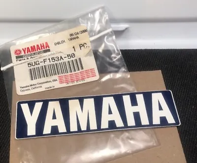 2006-2008 Yamaha Rhino 450 660 700 YXR Emblem 1 Decal 5UG-F153A-50-00 OEM NOS • $14.95