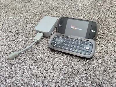 LG Octane VN530 (Verizon) Vintage Cell Phone Qwerty Keyboard CDMA Collectable • $22.95
