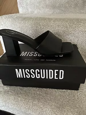 £5.99 • Buy Missguided Black Slip On Shoes Size 6 New