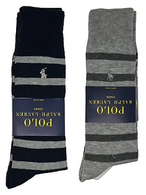 6 Pairs Polo Ralph Lauren Men's Socks Size 10-13 • $19.99