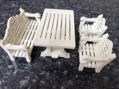 £0.99 • Buy Playmobil Victorian Garden Furniture 