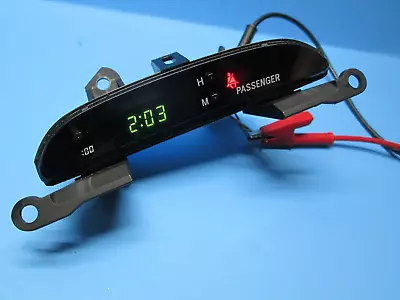 $39.99 • Buy 00-05 Toyota Celica DIGITAL Green CLOCK Seatbelt Light 83910-20750 OEM TESTED