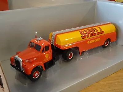 Corgi Classics Shell Mack B Fruhauf Fuel Tanker Truck Model 53201 1:50 • $40.40