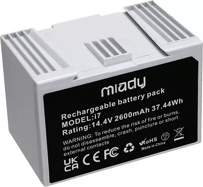 Miady Lithium Ion Battery For IRobot Roomba E - I Series Compatible With IRobot • £20