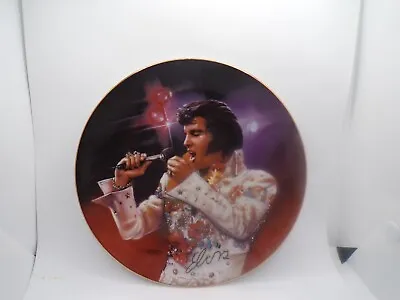 Elvis  The King  Remembering Elvis Plate 1995  Bradford Exchange 8” Vintage • $5