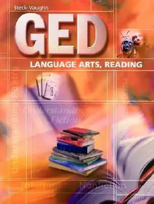 GED: Language Arts Reading (Steck-Vaughn GED) - Paperback - ACCEPTABLE • $4.43