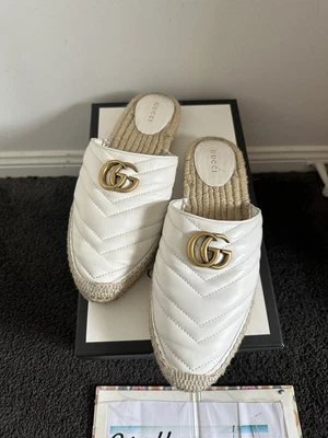 $599 • Buy Gucci  Marmont Espadrille Size 39