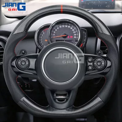 Real Carbon Fiber Steering Wheel For 16+ Mini F54 F55 F56 F57 F60 Cooper S/JCW • $499