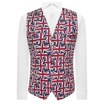 Union Jack Flag Waistcoat British Great Britain • £33.99