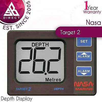 Nasa Marine Target 2 Boats Depth Sounder Instrument Display Only│TAR-DEPTHDS • £94.53