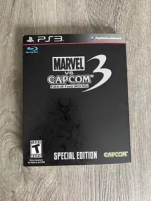 Marvel Vs. Capcom 3 Fate Of Two Worlds - PlayStation PS3 - NTSC/US - NEW SEALED • £75